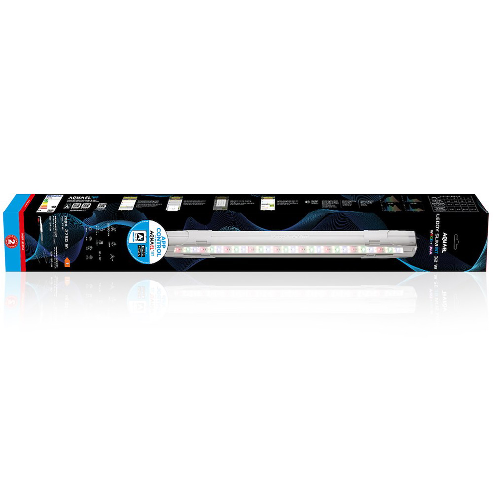 Aquael Leddy Slim BT 960 32W Biała Lampa LED WRGB+UV do Akwarium 100-120cm